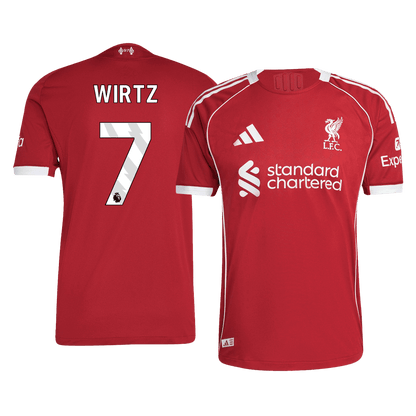 Liverpool Hjemmebanetrøje Spillerversion 2025/26 WIRTZ #7