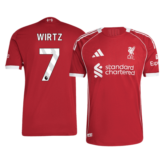 Liverpool Hjemmebanetrøje Spillerversion 2025/26 WIRTZ #7