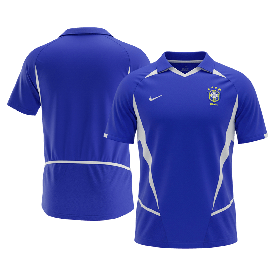 Brazil Retro Udebanebanetrøje 2002
