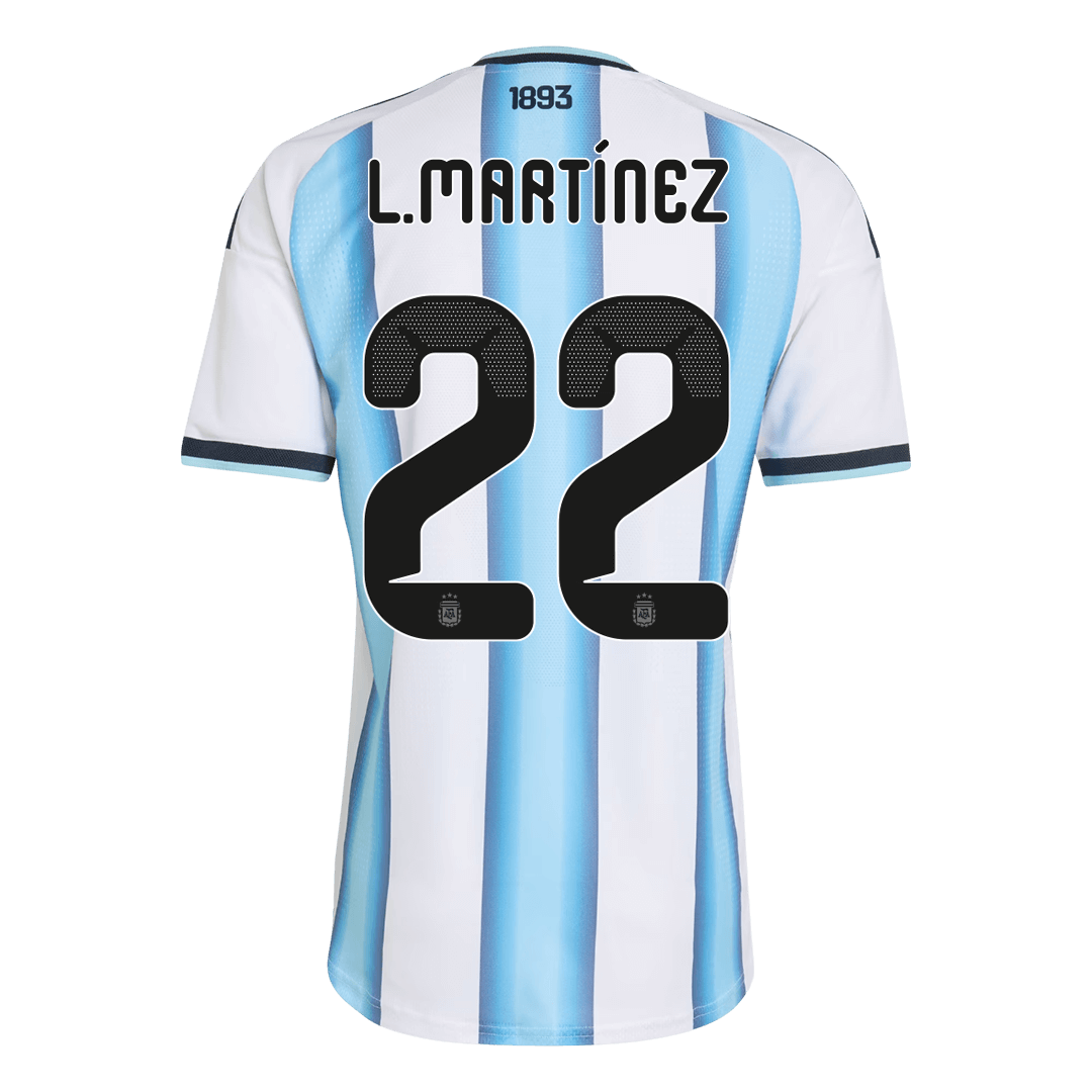 Argentina World Cup Hjemmebanetrøje Spillerversion 2026 L.MARTÍNEZ
