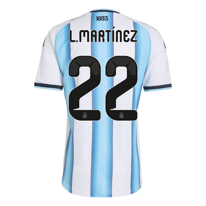 Argentina World Cup Hjemmebanetrøje Spillerversion 2026 L.MARTÍNEZ