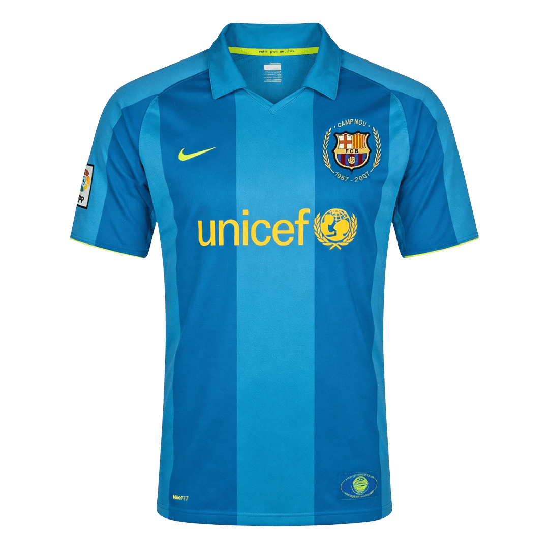Barcelona Retro Udebanebanetrøje 2007/08