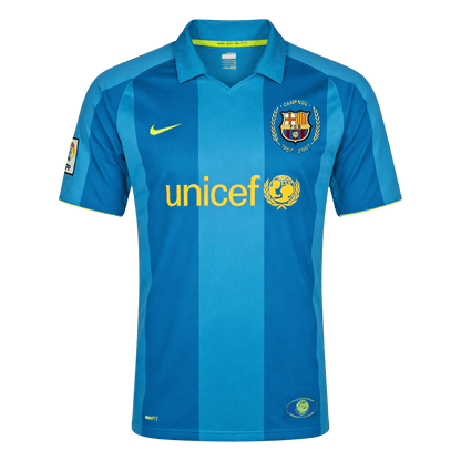 Barcelona Retro Udebanebanetrøje 2007/08