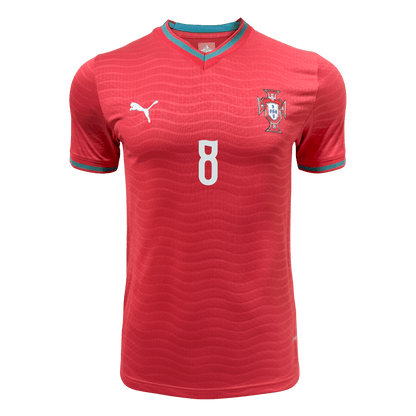 Portugal World Cup Hjemmebanetrøje Spillerversion 2026 B.FERNANDES #8