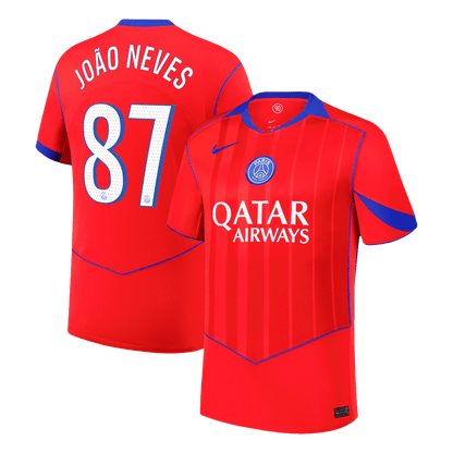 PSG Tredjetrøje 2025/26 JOÃO NEVES #87