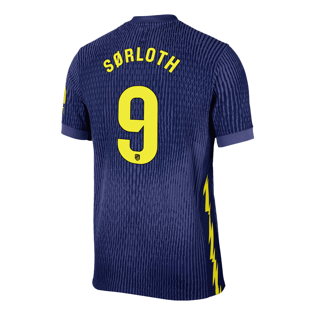 Atletico Madrid Udebanebanetrøje Spillerversion 2025/26 SØRLOTH #9