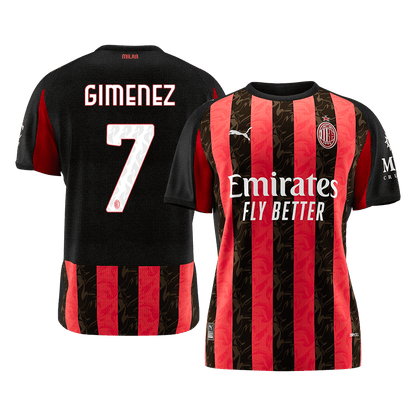 AC Milan Hjemmetrøje 2025/26 GIMENEZ #7 [PREMIUM]