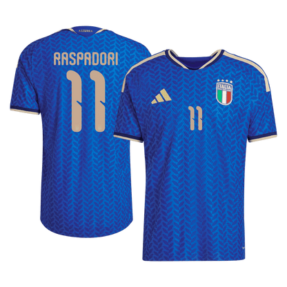 Italy World Cup Hjemmebanetrøje Spillerversion 2026 RASPADORI #11