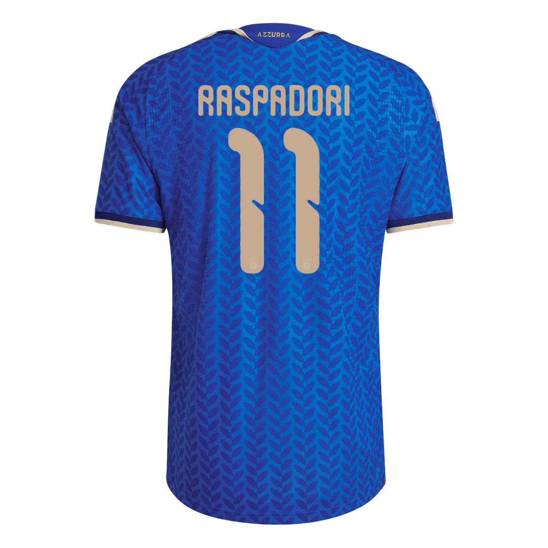 Italy World Cup Hjemmebanetrøje Spillerversion 2026 RASPADORI #11