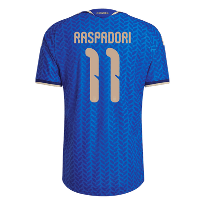 Italy World Cup Hjemmebanetrøje Spillerversion 2026 RASPADORI #11