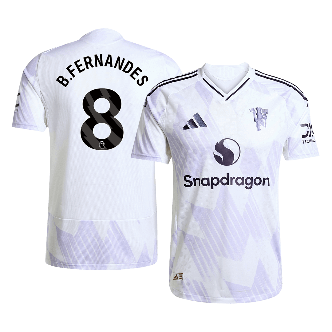Manchester United Udebanebanetrøje Spillerversion 2025/26 B.FERNANDES #8