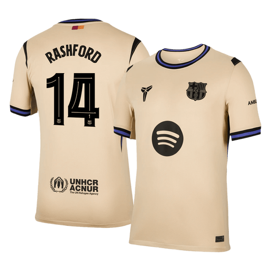 Barcelona Udebanetrøje 2025/26 UCL RASHFORD #14