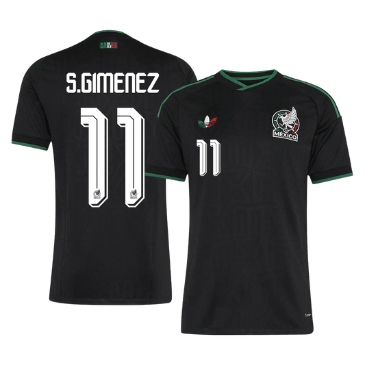 Mexico World Cup Tredjebanetrøje Spillerversion 2026 S.GIMENEZ #11