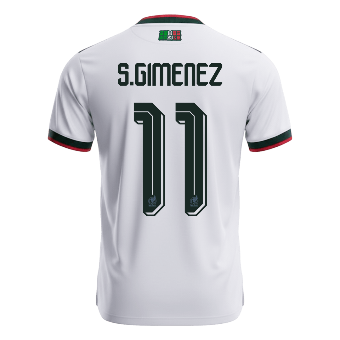 Mexico World Cup Udebanetrøje 2026 S.GIMENEZ #11