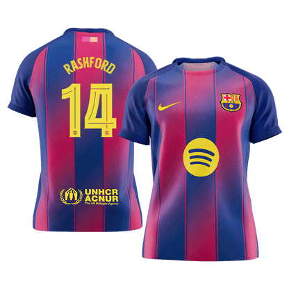 Barcelona Hjemmetrøje 2025/26 UCL RASHFORD #14