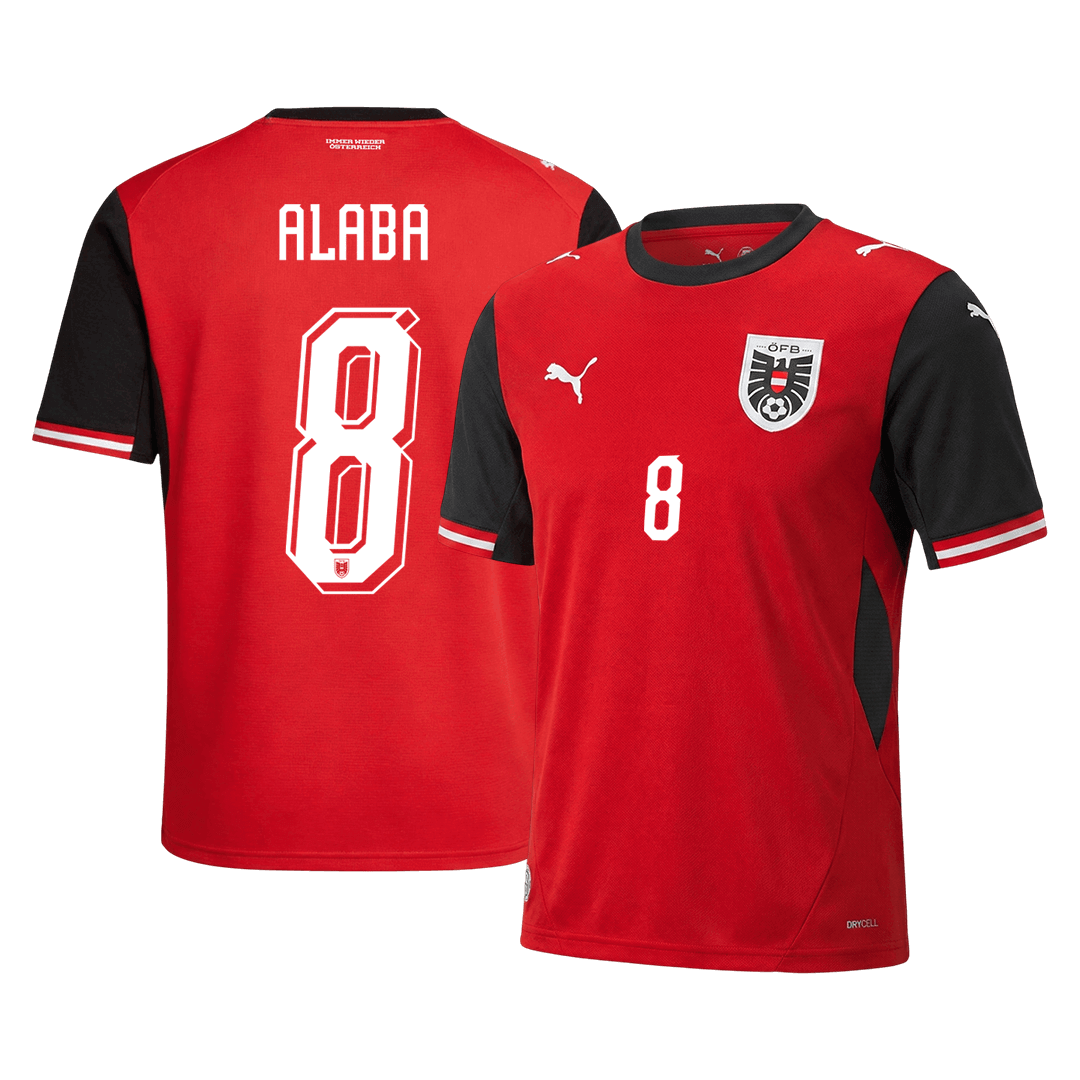 Austria World Cup Hjemmetrøje 2026 ALABA #8