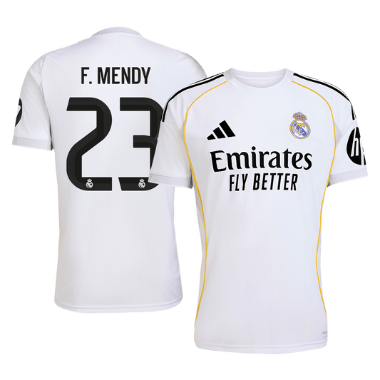 Real Madrid Hjemmetrøje 2025/26 F.MENDY #23