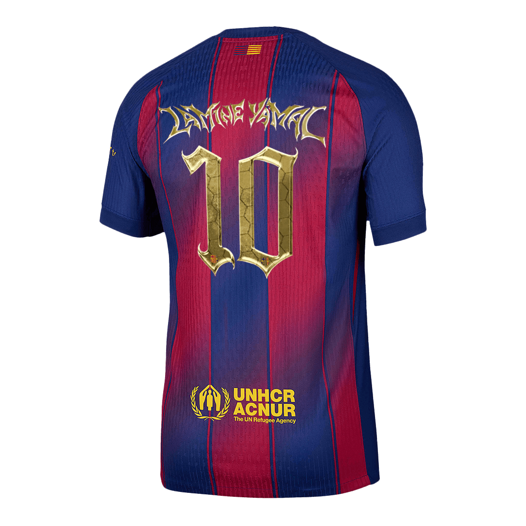 Barcelona Hjemmebanetrøje Spillerversion 2025/26 LAMINE YAMAL #10