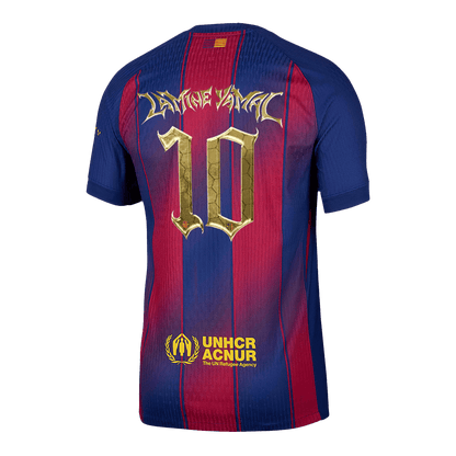 Barcelona Hjemmebanetrøje Spillerversion 2025/26 LAMINE YAMAL #10