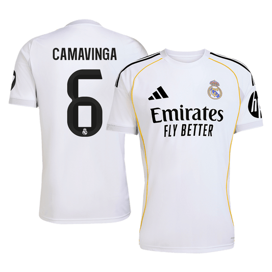 Real Madrid Hjemmetrøje 2025/26 CAMAVINGA #6