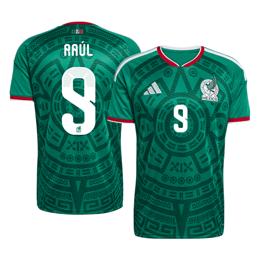 Mexico World Cup Hjemmetrøje 2026 Raúl #9