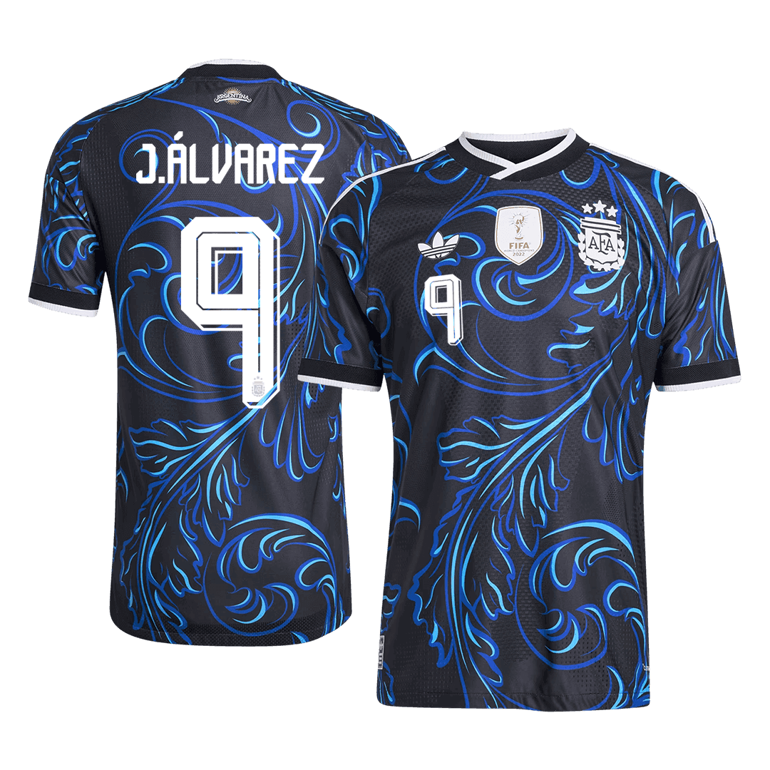 Argentina World Cup Udebanebanetrøje Spillerversion 2026 J. ÁLVAREZ
