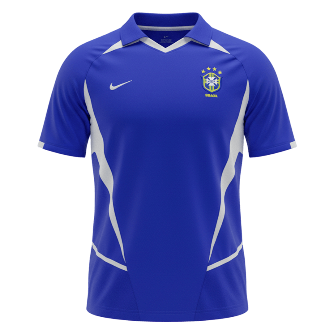 Brazil Retro Udebanebanetrøje 2002
