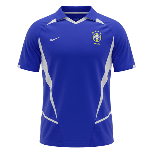 Brazil Retro Udebanebanetrøje 2002