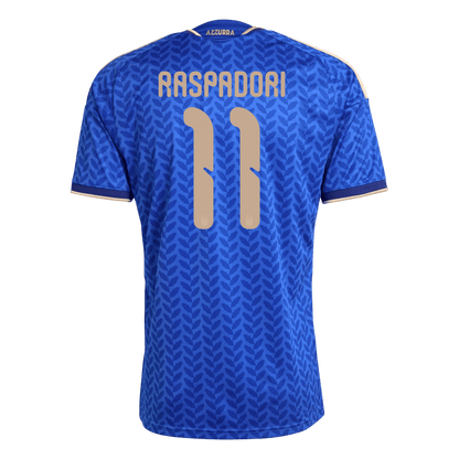 Italy World Cup Hjemmetrøje 2026 RASPADORI #11 [PREMIUM]