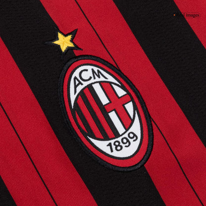 AC Milan Retro Langærmet Hjemmebanetrøje 2013/14