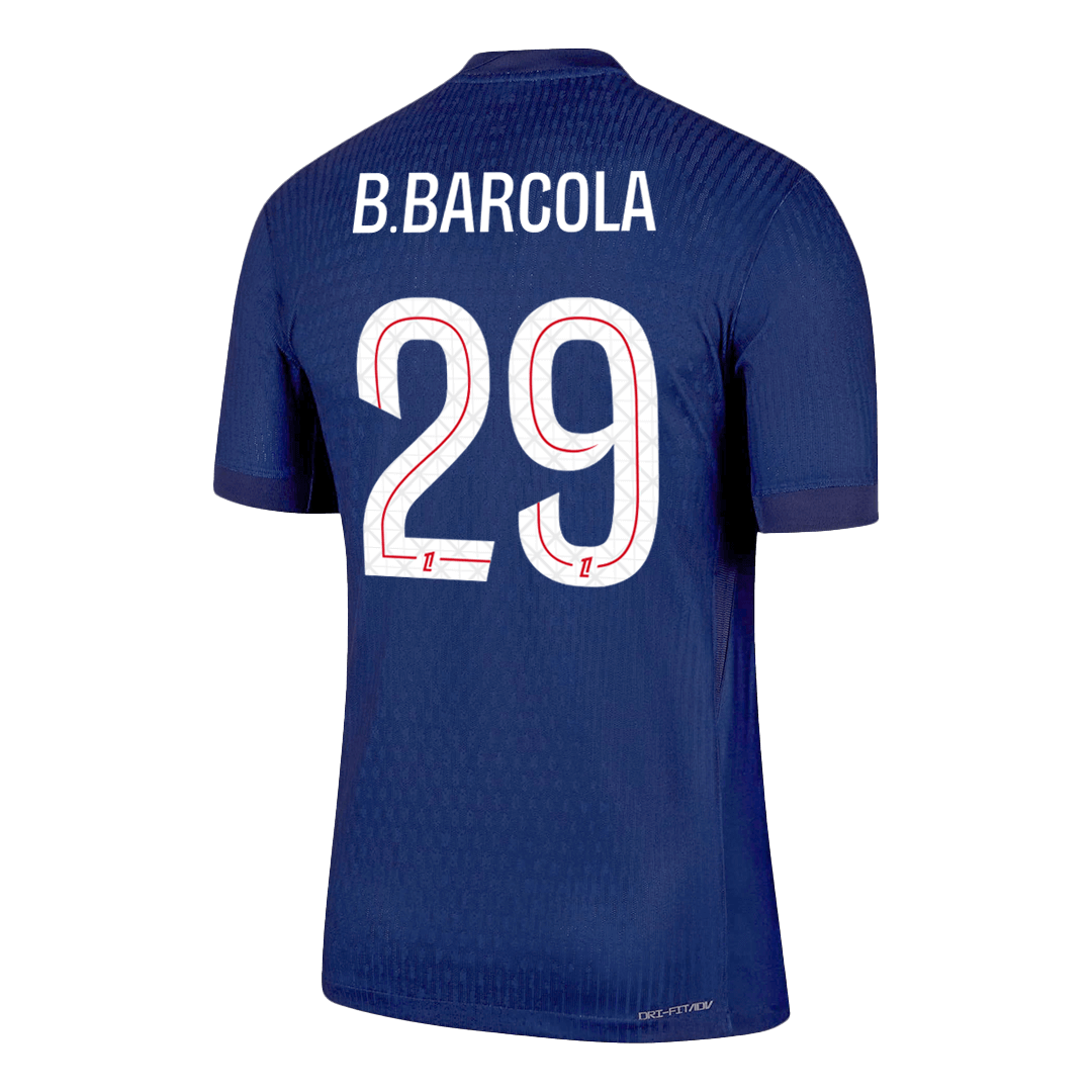PSG Hjemmebanetrøje Spillerversion 2025/26 B.BARCOLA #29