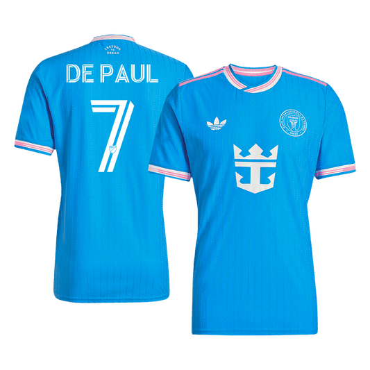 Inter Miami CF Tredjebanetrøje Spillerversion 2025 DE PAUL #7