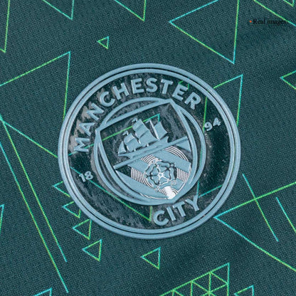 Manchester City Fjerdebanesæt Børn 2025/26