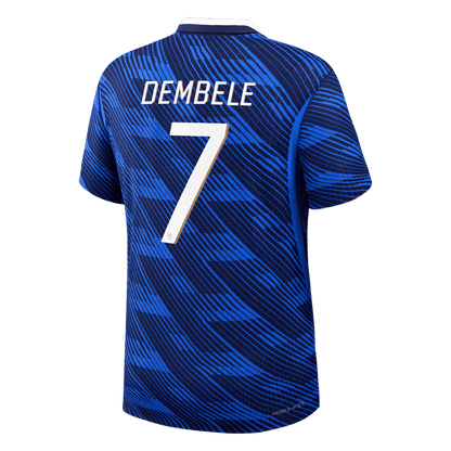 France World Cup Hjemmebanetrøje Spillerversion 2026 DEMBELE #7