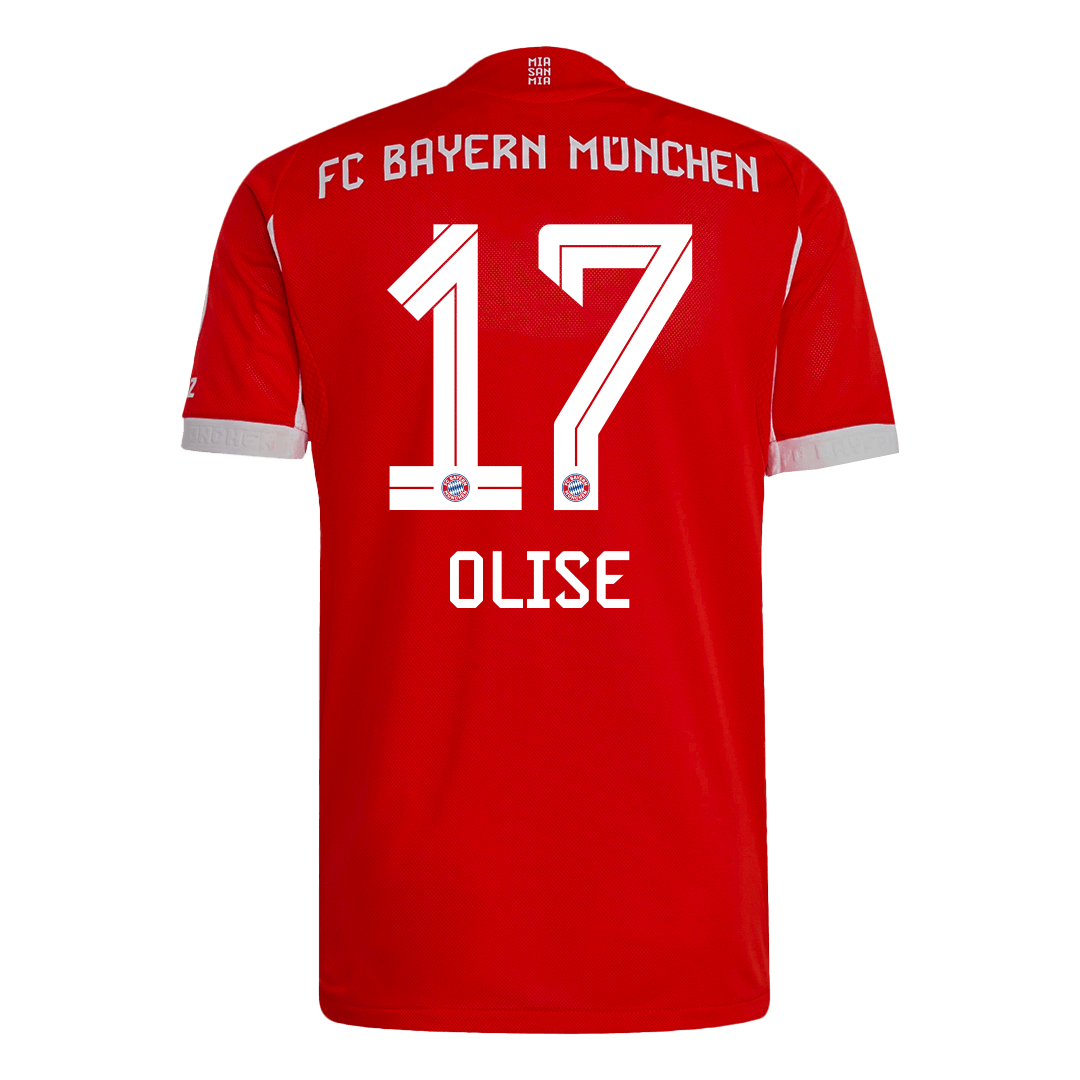 Bayern Munich Hjemmebanetrøje Spillerversion 2025/26 OLISE #17