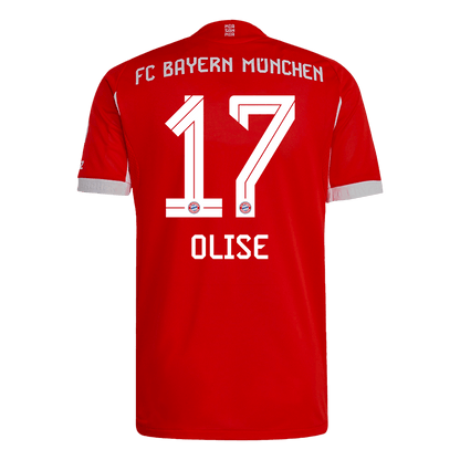 Bayern Munich Hjemmebanetrøje Spillerversion 2025/26 OLISE #17