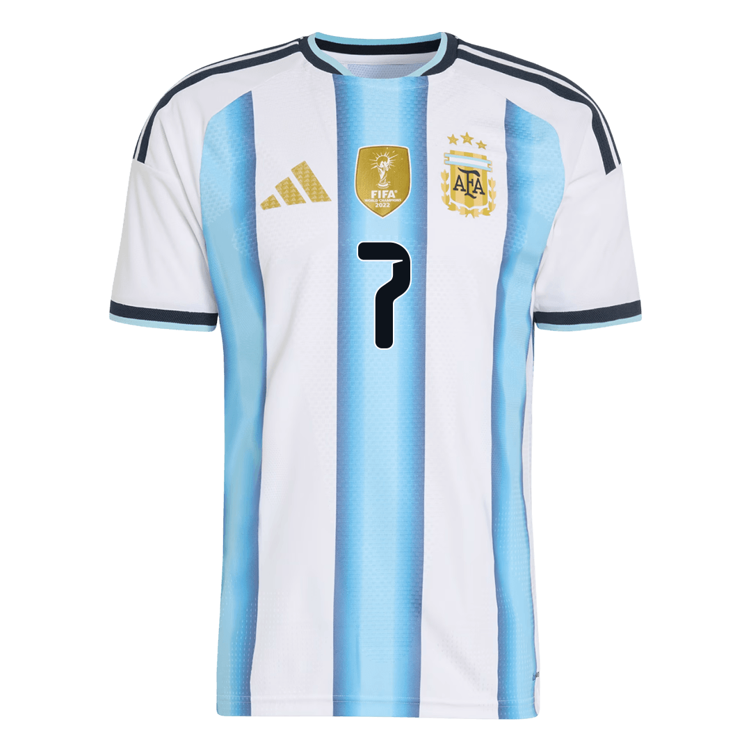 Argentina World Cup Hjemmebanetrøje Spillerversion 2026 DE PAUL #7