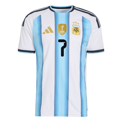 Argentina World Cup Hjemmebanetrøje Spillerversion 2026 DE PAUL #7