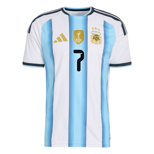 Argentina World Cup Hjemmebanetrøje Spillerversion 2026 DE PAUL #7