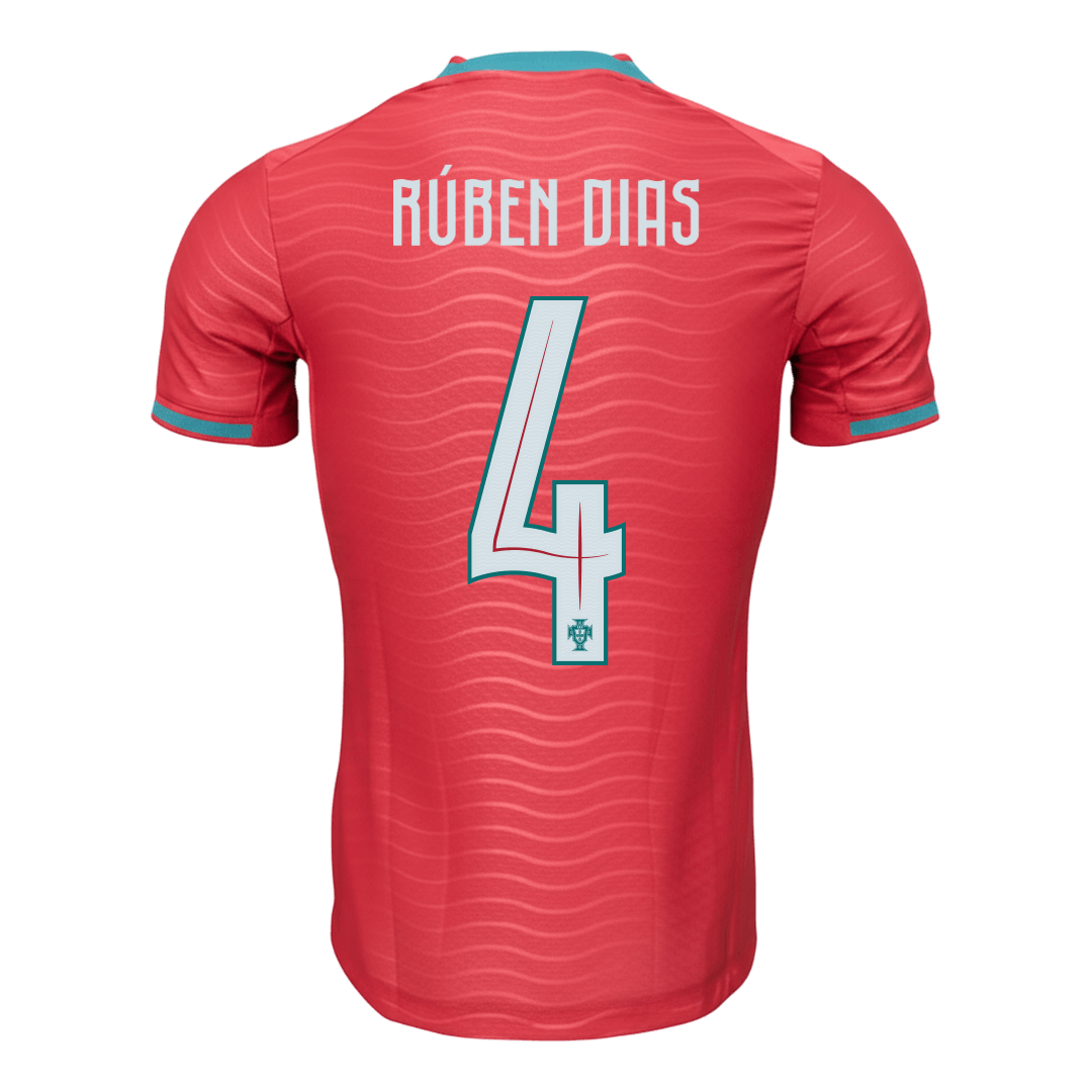 Portugal World Cup Hjemmebanetrøje Spillerversion 2026 RÚBEN DIAS #4
