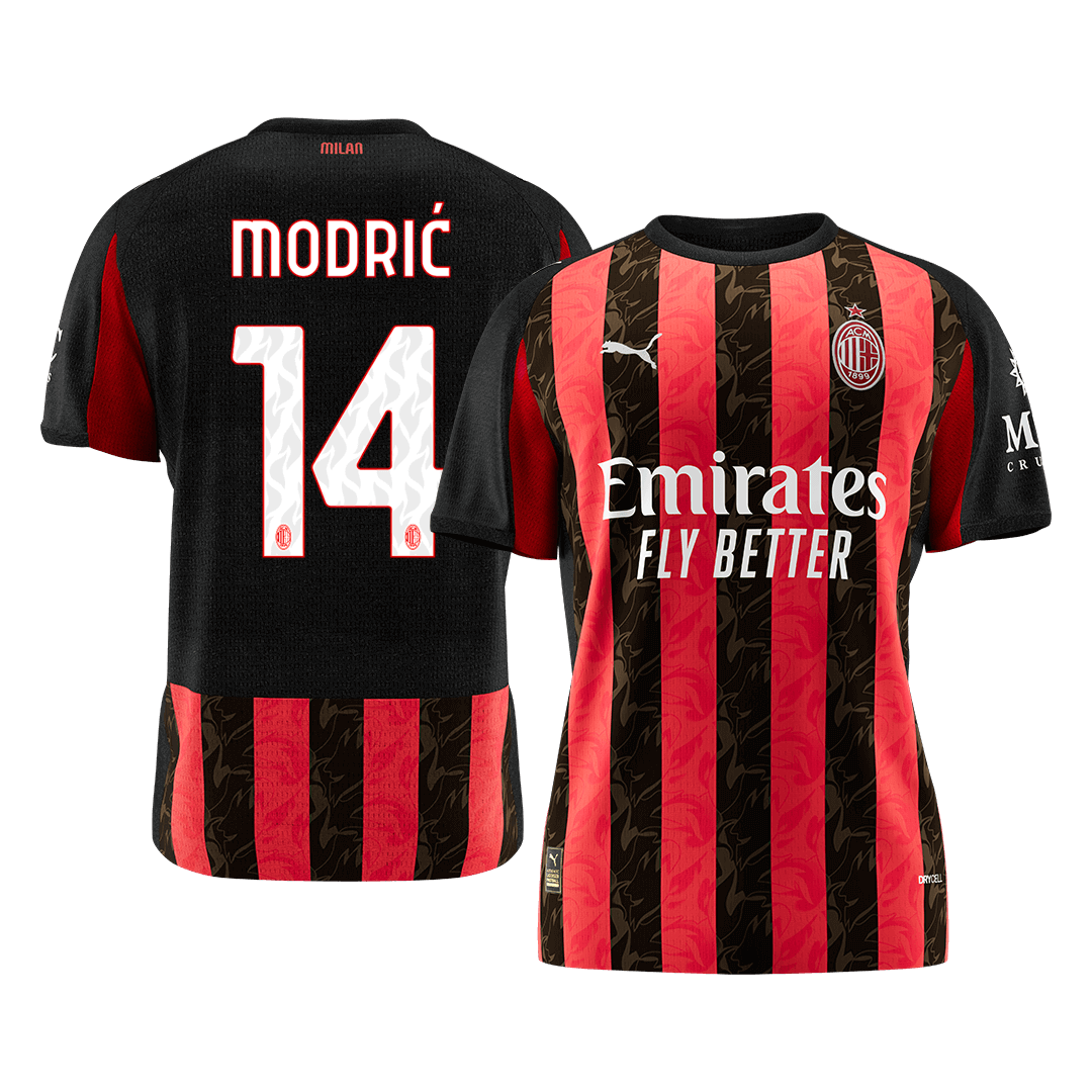 AC Milan Hjemmetrøje 2025/26 MODRIĆ #14 [PREMIUM]
