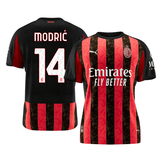 AC Milan Hjemmetrøje 2025/26 MODRIĆ #14 [PREMIUM]