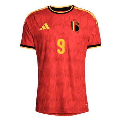 Belgium World Cup Hjemmebanetrøje Spillerversion 2026 LUKAKU #9