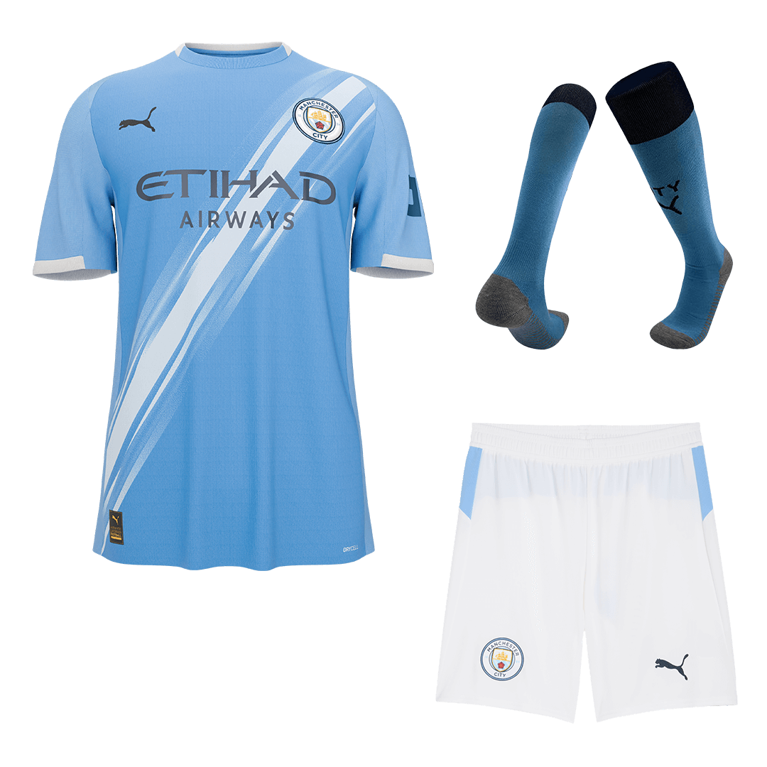 Manchester City Hjemmebanesæt 3-dele 2025/26 [PREMIUM]