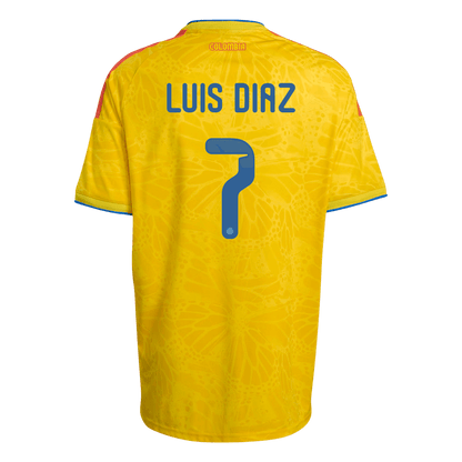 Colombia World Cup Hjemmetrøje 2026 LUIS DíAZ #7