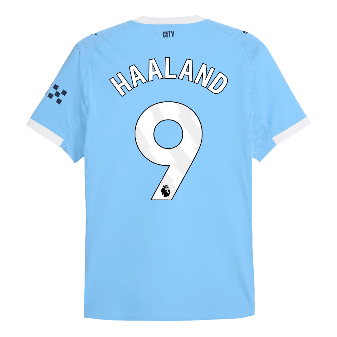 Manchester City Hjemmebanetrøje Spillerversion 2025/26 HAALAND #9