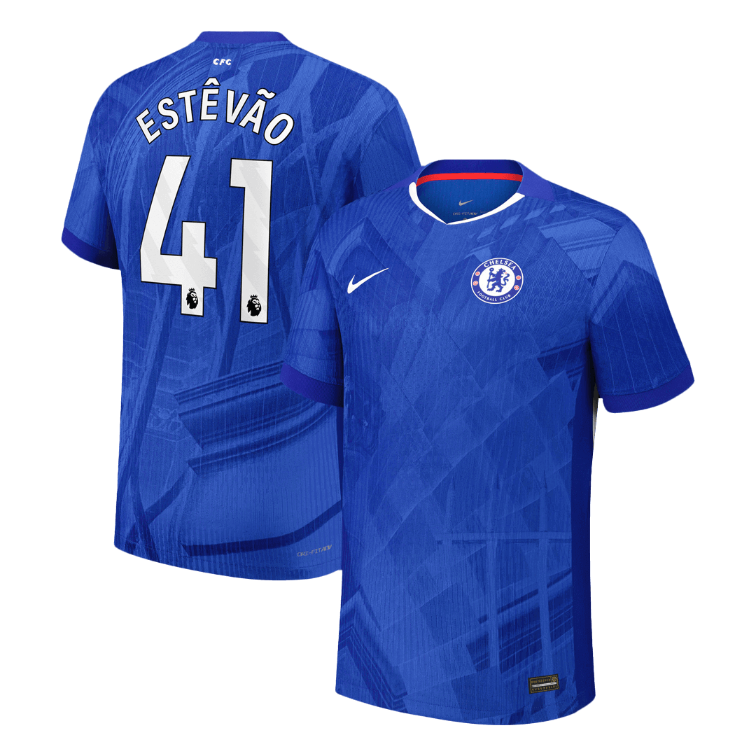 Chelsea Hjemmebanetrøje Spillerversion 2025/26 ESTÊVÃO #41