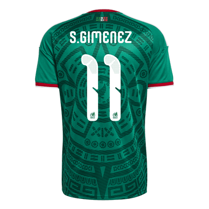Mexico World Cup Hjemmetrøje 2026 S.GIMENEZ #11