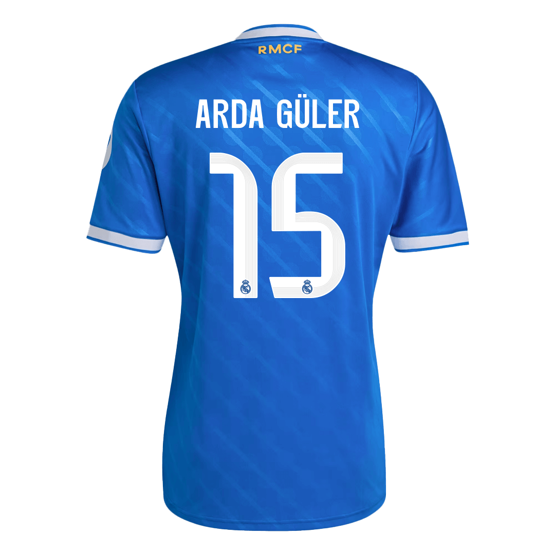Real Madrid Tredjetrøje 2025/26 ARDA GÜLER #15
