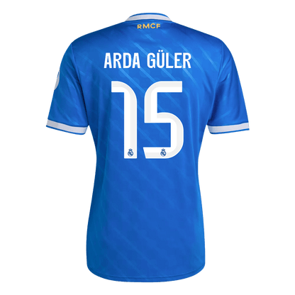 Real Madrid Tredjetrøje 2025/26 ARDA GÜLER #15